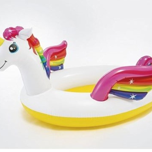 استخر بادی کودک اینتکس intex طرح یونیکورن (اسب تک شاخ) مدل 57441-اسباب بازی